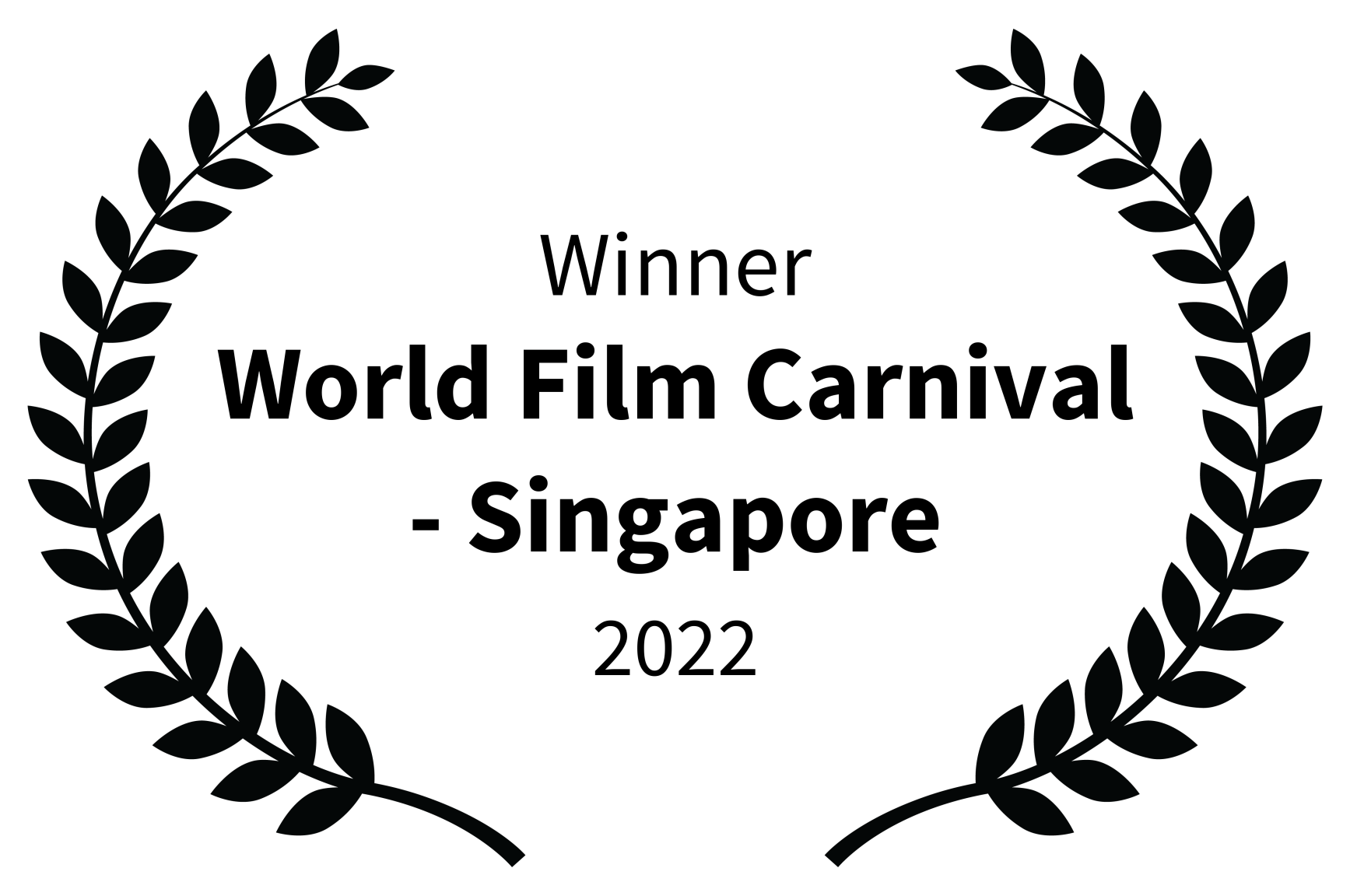 Winner - World Film Carnival - Singapore - 2022